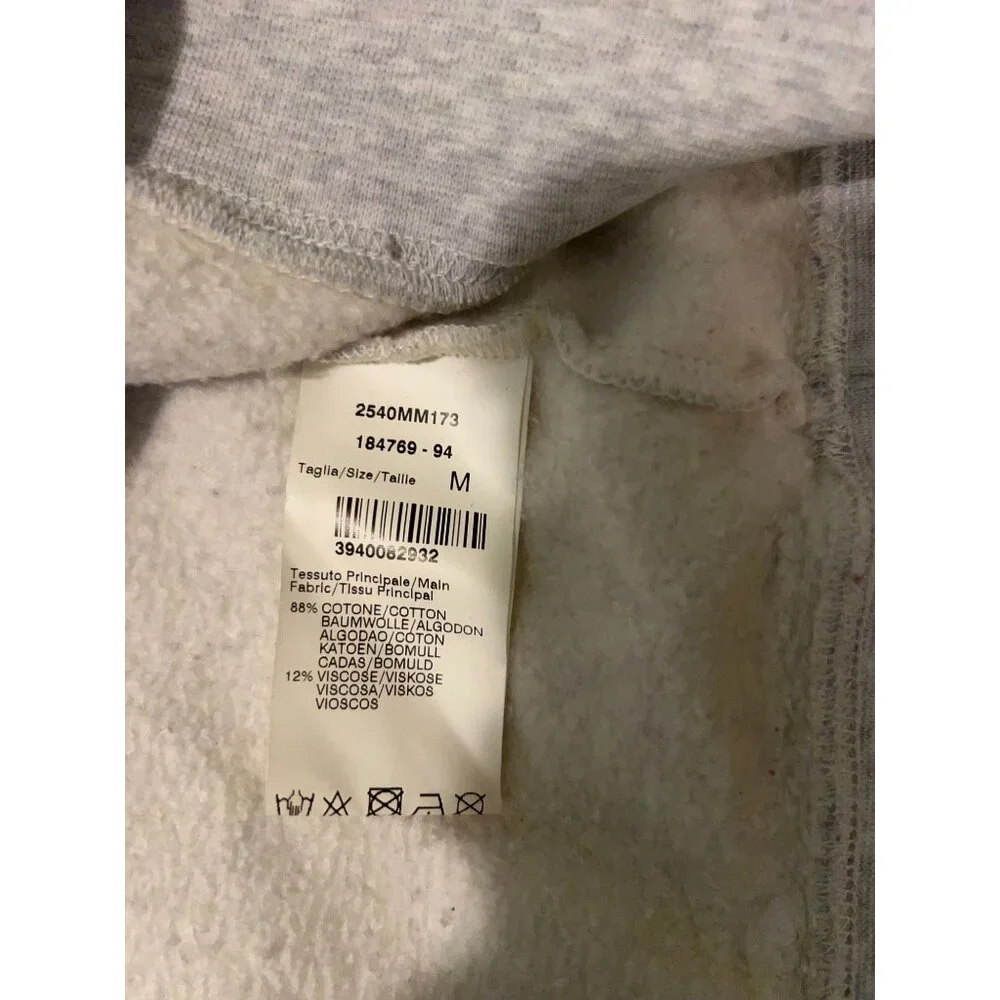 MSGM Milano Logo Sweatshirt Unisex Size M Pullover Crewneck Preppy Urban Hip Hop - Picture 7 of 8